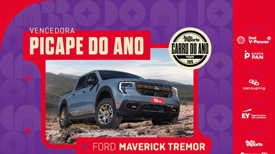 Ford Maverick Tremor é eleita a Picape do Ano 2026