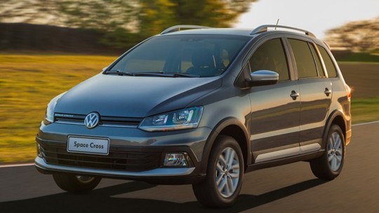 Teste: Volkswagen Space Cross 1.6 manual 