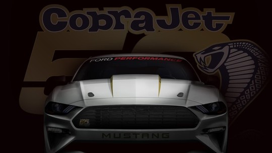 Ford lança edição limitada do Mustang Cobra Jet, o mais potente e rápido já oferecido pela marca