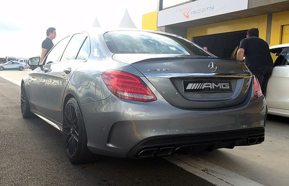 Mercedes AMG C63 S (Foto: Auto News Brasil/ Guilherme Blanco Muniz) — Foto: Auto Esporte