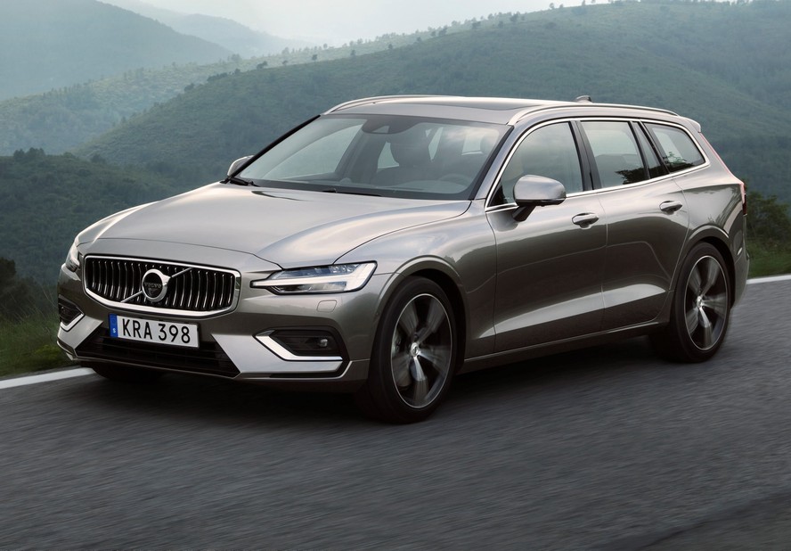 Volvo V60 2020 Dianteira Movimento