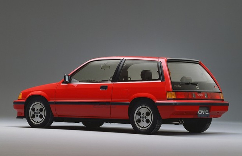 Honda Civic 1984 (Foto: Divulgação) — Foto: Auto Esporte