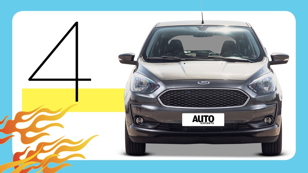 Ford Ka S 1.0 — Foto: Divulgação