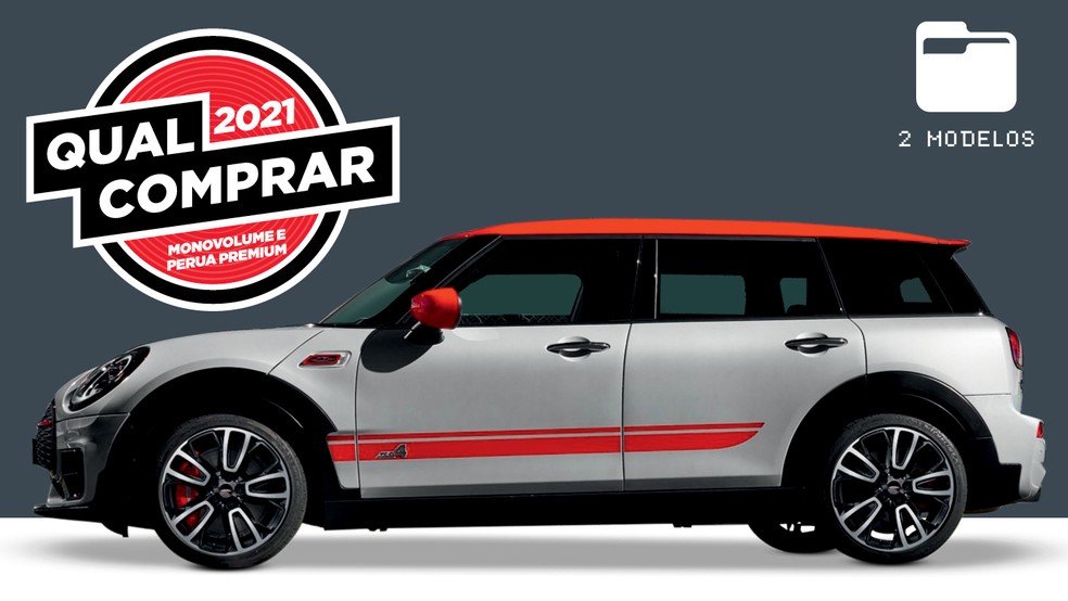 Qual Comprar 2021 - Monovolume e Perua Premium - Mini Clubman JCW — Foto: Divulgação