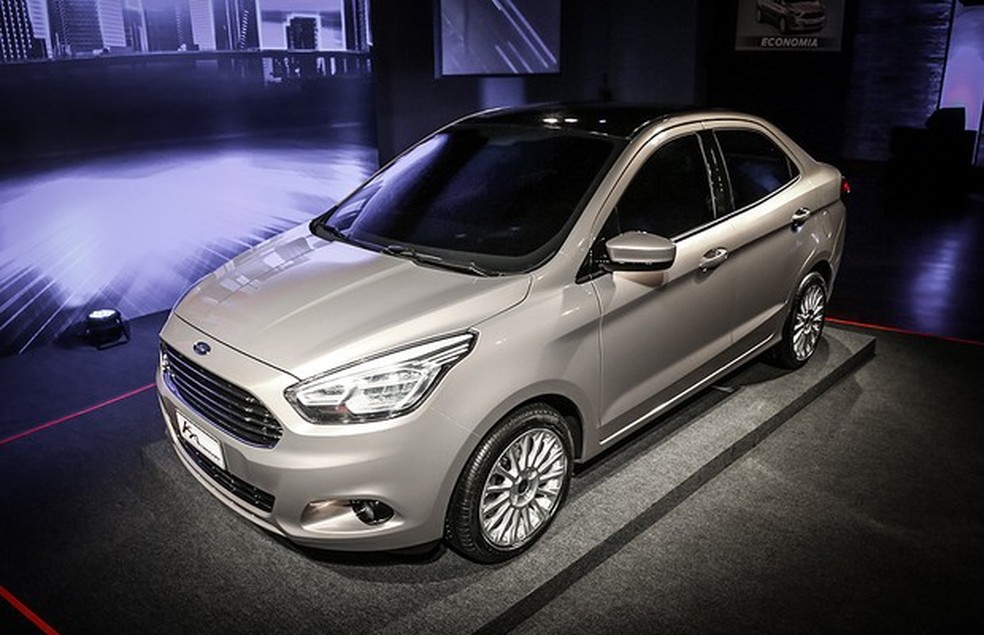 Ford revela versão sedã do novo Ka (Foto: Rafael Munhoz) — Foto: Auto Esporte