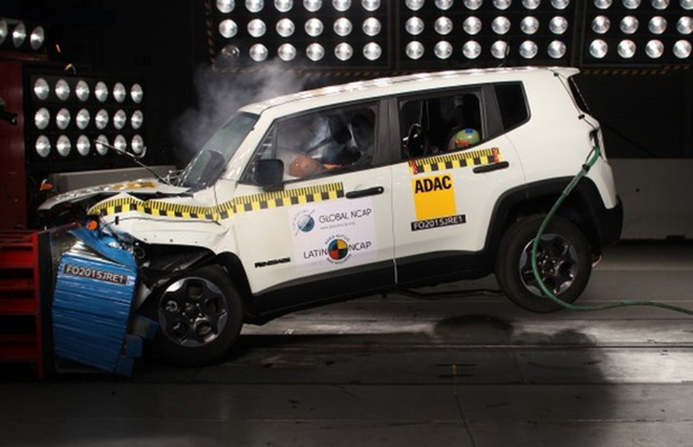 Jeep-Renegade-ganha-5-estrelas-no-teste-de-colisão-do-Latin-NCAP (Foto: Divulgação) — Foto: Auto Esporte