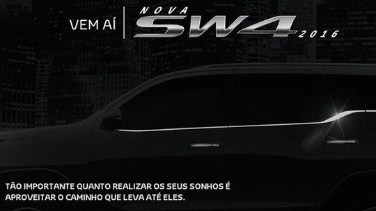 Nova Toyota SW4 já tem site oficial