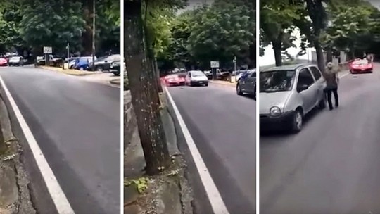 Vídeo: idoso bate Renault Twingo em Ferrari 488 Pista de R$ 2,3 milhões 