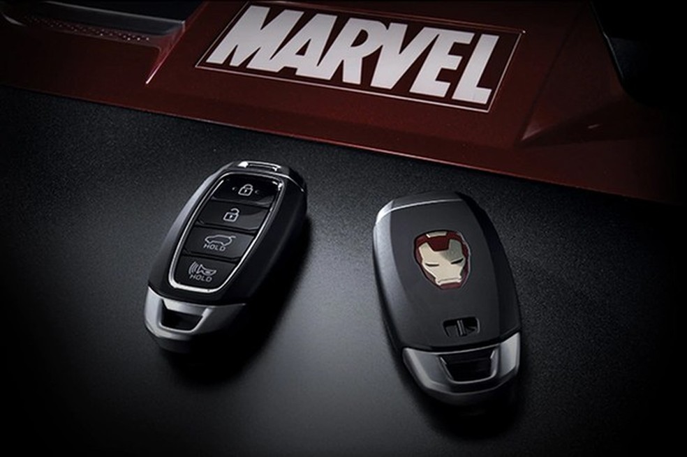 Iron Man até na chave! (Foto: Divulgação) — Foto: Auto Esporte
