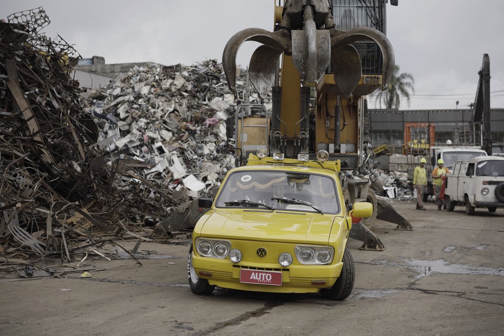 Volkswagen Brasília 1979, a Rainha da Sucata de Guarulhos — Foto: Renan Sesicki/Auto News Brasil