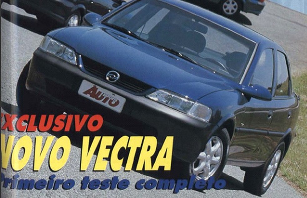 20 anos do Chevrolet Vectra B no Brasil (Foto: Auto News Brasil/Reprodução) — Foto: Auto Esporte