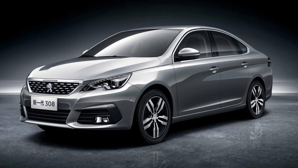  Peugeot Sedan se presenta en el Salón del Automóvil de Beijing, China
