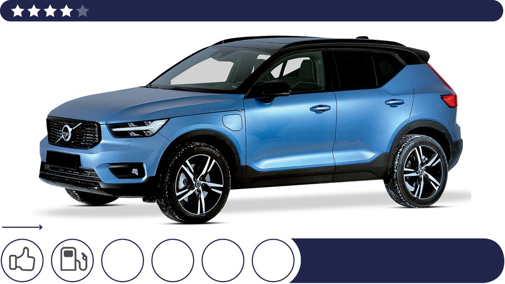  Volvo XC40 Recharge — Foto: Divulgação
