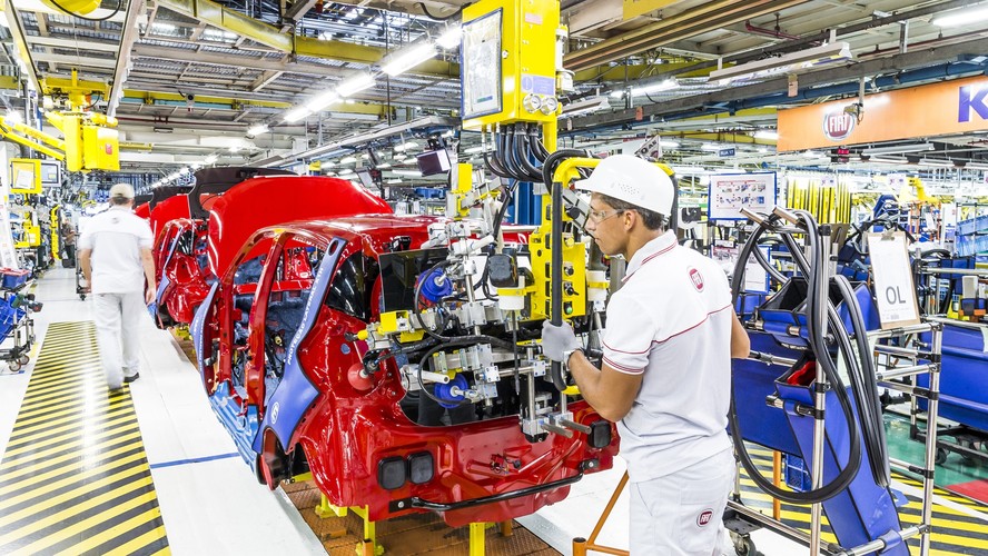 Fábrica Fiat Mobi Betim Minas Gerais