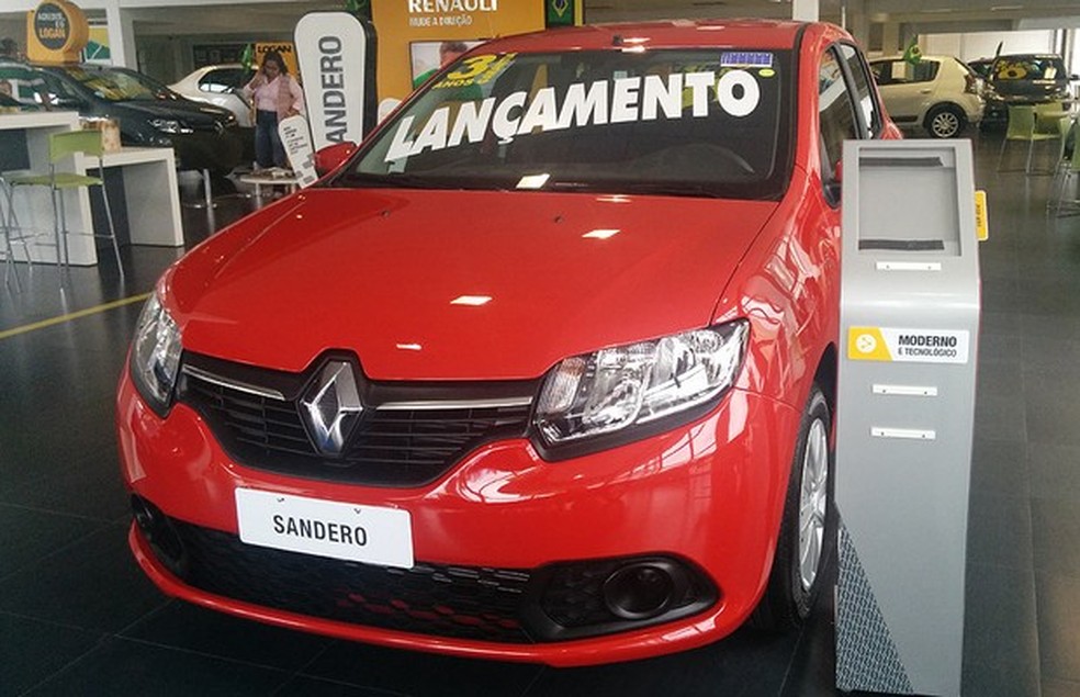 Novo Sandero (Foto: Alexandre Izo) — Foto: Auto Esporte