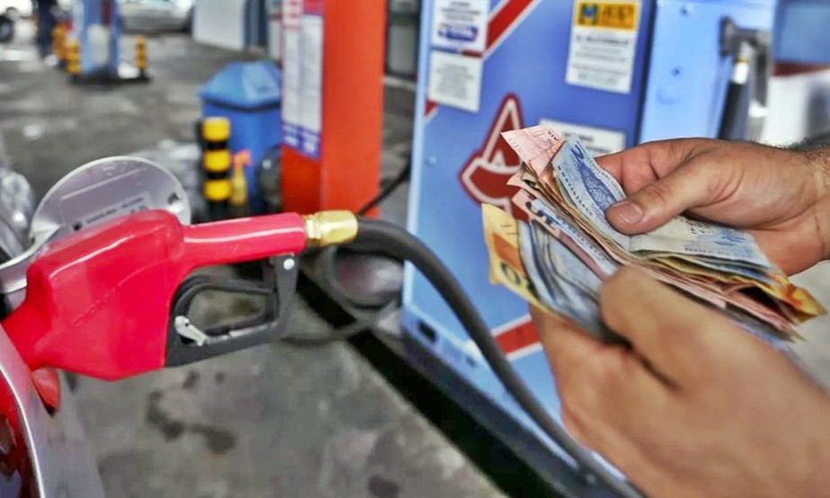 Preço do litro da gasolina