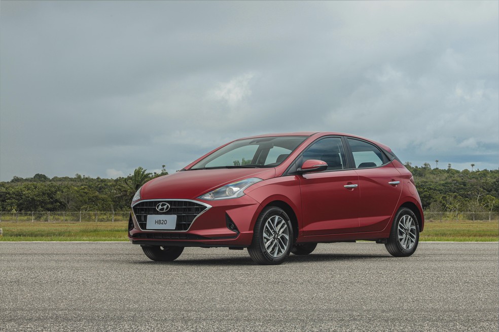 Hyundai HB20 estreou o novo motor 1.0 turbo junto com a nova geração — Foto: Divulgação
