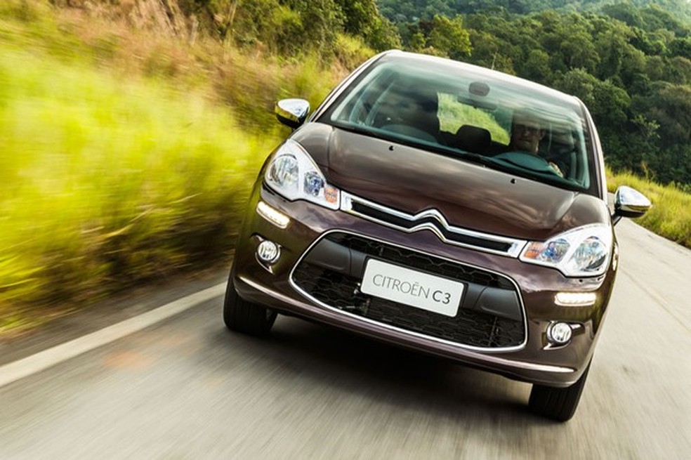 Citroën C3, ainda em sua 2ª geração no Brasil (Foto: Divulgação) — Foto: Auto Esporte