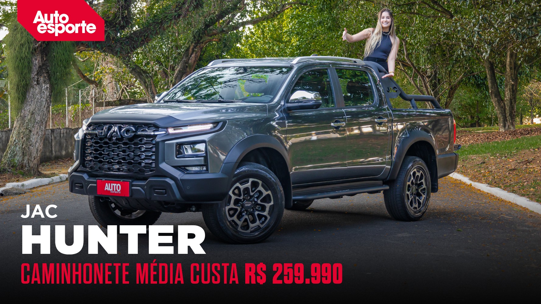 Vídeo: JAC Hunter consegue fazer frente às rivais Hilux, Ranger e S10?