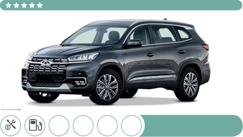 Caoa Chery Tiggo 8 — Foto: Divulgação