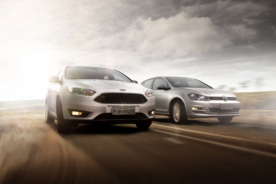 Ford Focus 1.6 SE Plus e Volkswagen Golf 1.6 Comfortline
