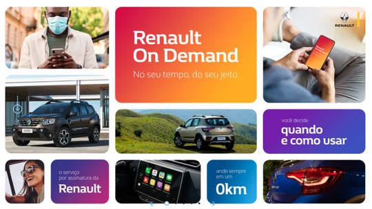 Aluguel de carro da Renault custará menos de R$ 30 por dia