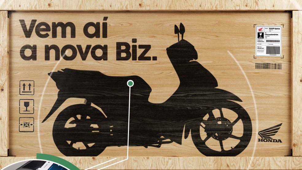Honda vai lançar nova Biz — Foto: Divulgação