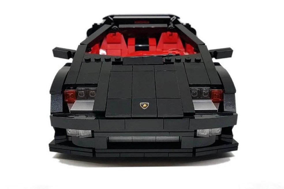 Lamborghini Diablo de lego (Foto: Divulgação) — Foto: Auto Esporte