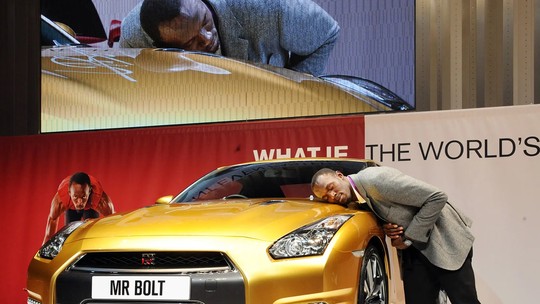 Que fim levou: Nissan GT-R dourado de Usain Bolt teve três "cópias" e destinos diferentes