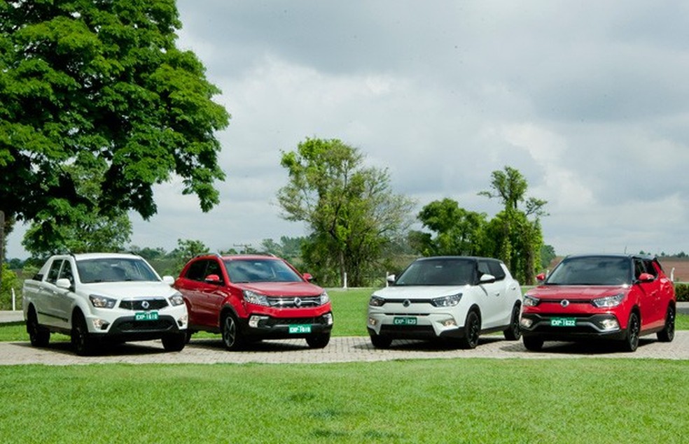 SsanYong volta ao Brasil com quatro modelos (Foto: Divulgação) — Foto: Auto Esporte