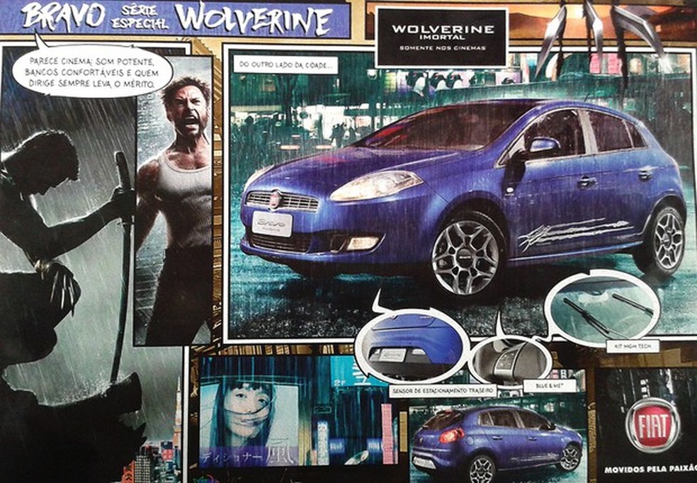 Fiat Bravo edição especial Wolverine estará nas lojas em julho (Foto: Reprodução) — Foto: Auto Esporte