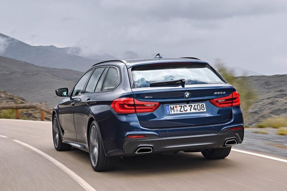 Novo BMW Série 5 Touring (Foto: Divulgação) — Foto: Auto Esporte