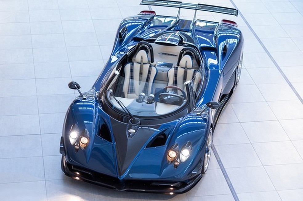 Há apenas três Pagani com esse estilo no mundo (Foto: Divulgação) — Foto: Auto Esporte
