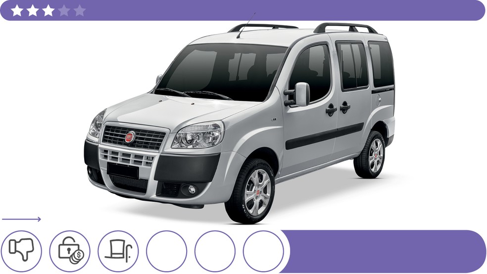Fiat Doblò parte de R$ 116 mil e nem tem um bom pacote de itens de série — Foto: Divulgação
