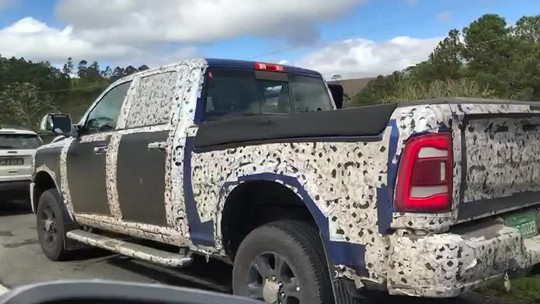 Nova RAM 2500 é flagrada no Brasil e chega às lojas até novembro