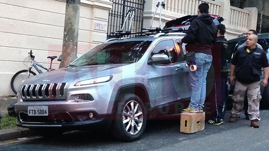 Flagramos o novo Jeep Cherokee em gravação
