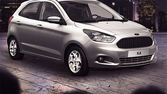 Versão final do novo Ford Ka aparece pela primeira vez em imagens oficiais