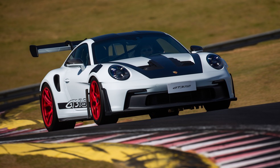 Porsche 911 GT3 RS aparece em quatro listas como "Carro de Pista" — Foto: Divulgação