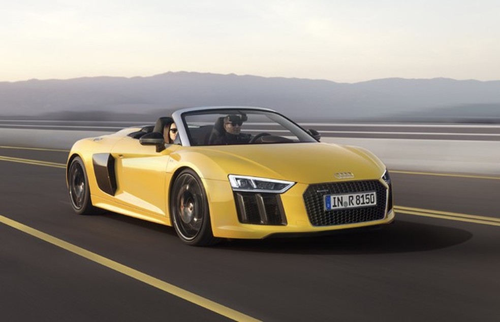 Audi R8 Spyder V10 (Foto: Divulgação) — Foto: Auto Esporte