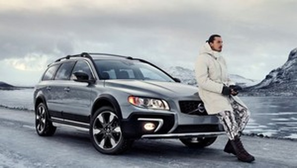 Volvo e Ibrahimovic (Foto: Divulgação) — Foto: Auto Esporte