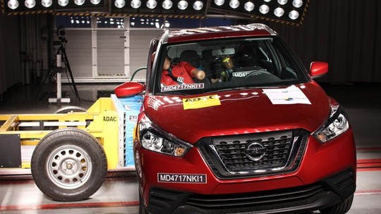 Exclusivo: Nissan Kicks consegue quatro estrelas no Latin NCAP