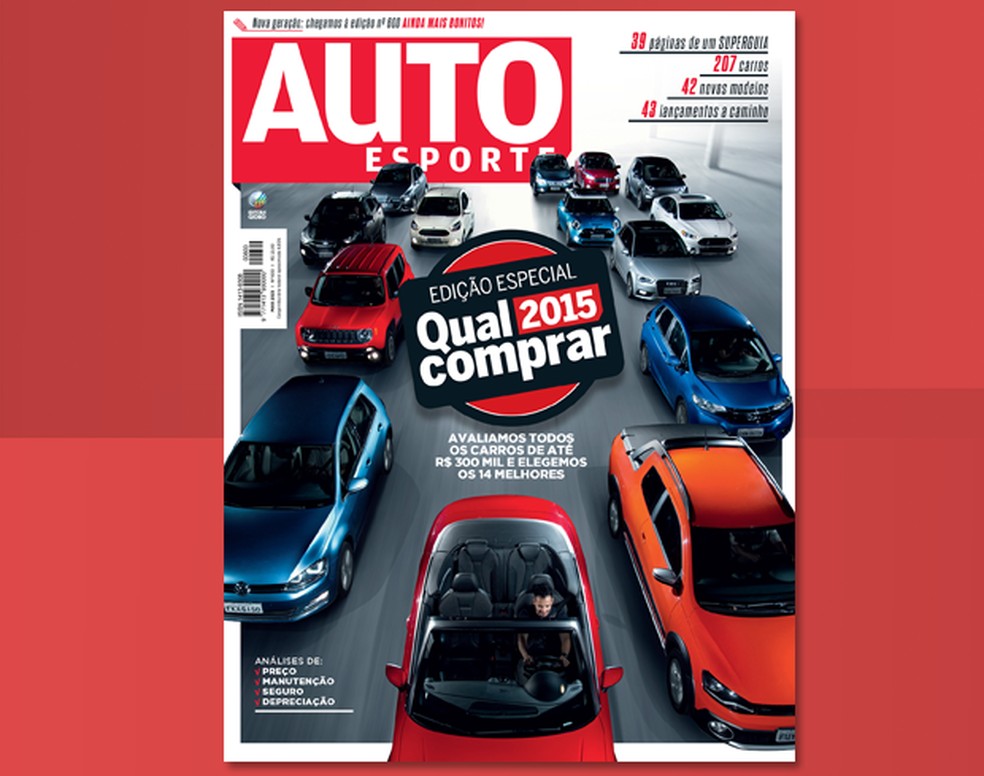 Edição Qual Comprar 2015 da Revista Auto News Brasil (Foto: Auto News Brasil) — Foto: Auto Esporte