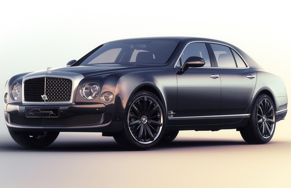 Bentley Mulsanne Speed Blue Train (Foto: Divulgação) — Foto: Auto Esporte