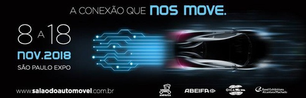 Salão de São Paulo 2018 acontecerá entre os dias 8 e 18 de novembro (Foto: Divulgação) — Foto: Auto Esporte