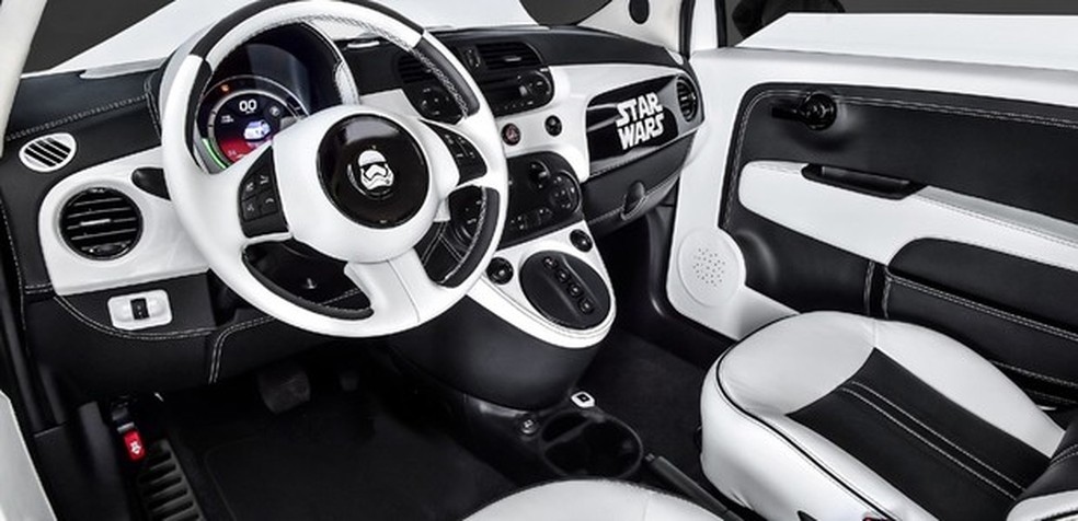 Fiat 500e Stormtrooper Concept (Foto: Divulgação) — Foto: Auto Esporte