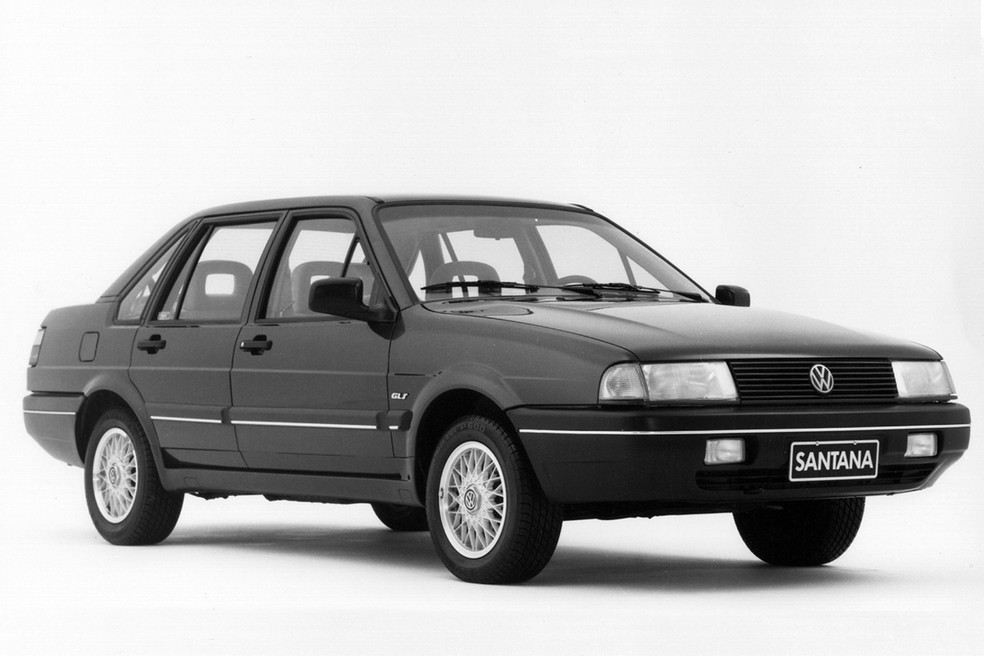 Volkswagen Santana foi vendido entre 1984 e 2006 — Foto: Divulgação/Volkswagen