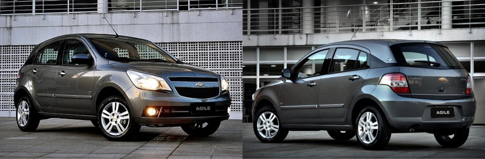 Chevrolet Agile saiu do mercado para dar espaço ao Onix — Foto: Divulgação