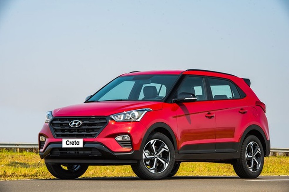 Hyundai Creta Sport é o mais novo da lista (Foto: Divulgação ) — Foto: Auto Esporte