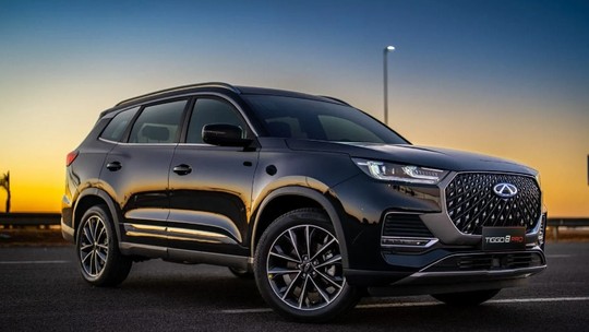 Caoa Chery Tiggo 8 usado é SUV de 7 lugares imbatível no custo-benefício