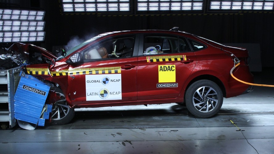 Volkswagen Virtus crash test